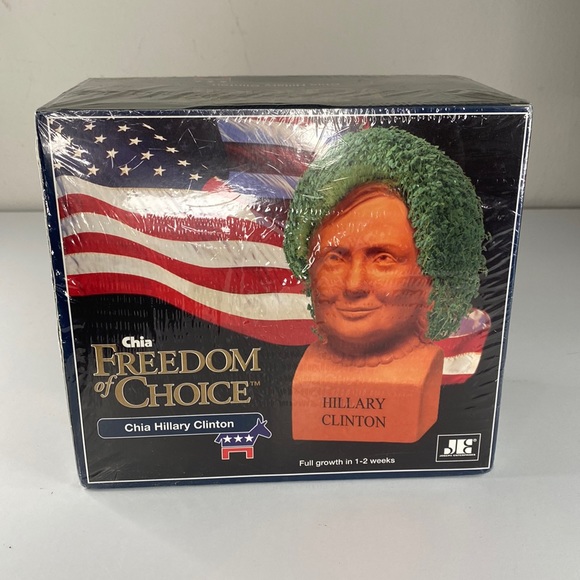 Chia Freedom Of Choice Hillary Clinton Plant - Picture 1 of 6
